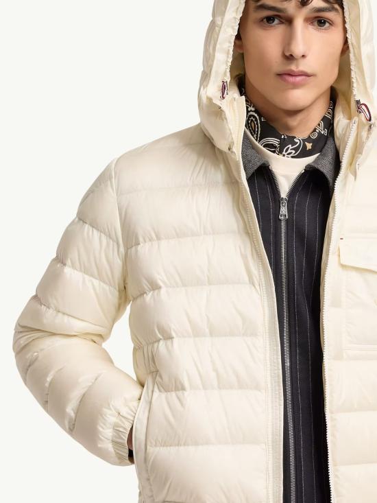 26FW 몽클레어 베리스 후드 쇼트 다운 자켓 L20911A00004599Q0050 Cream - MONCLER