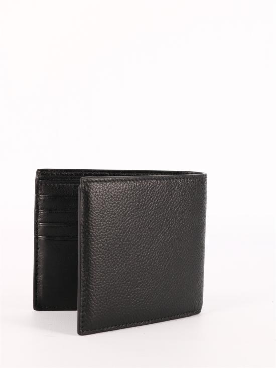 26FW 발렌시아가 캐쉬 스퀘어 반지갑 5945491IZI31090 Black - BALENCIAGA
