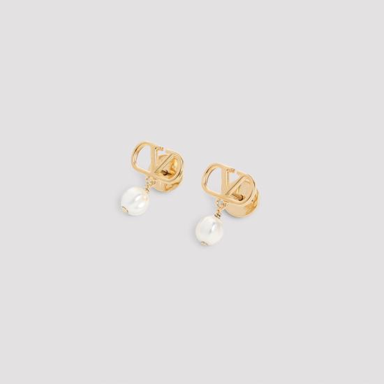 26FW 발렌티노 가라바니 이어링 9W2J0CC8UXMR5G Off white - VALENTINO GARAVANI