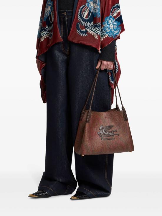 26FW 에트로 토트백 WP1D0038AA060M0019 Dark brown - ETRO