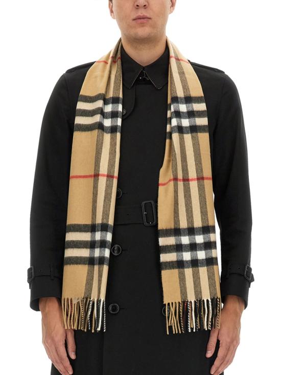 26FW 버버리 빈티지 체크 캐시미어 머플러 8076576A7026 Sand - BURBERRY