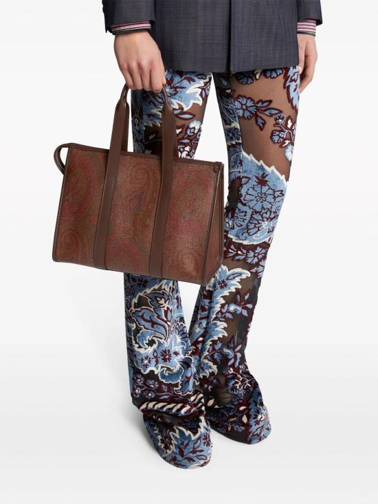 26FW 에트로 토트백 WP1A0010AA001M0019 Brown - ETRO