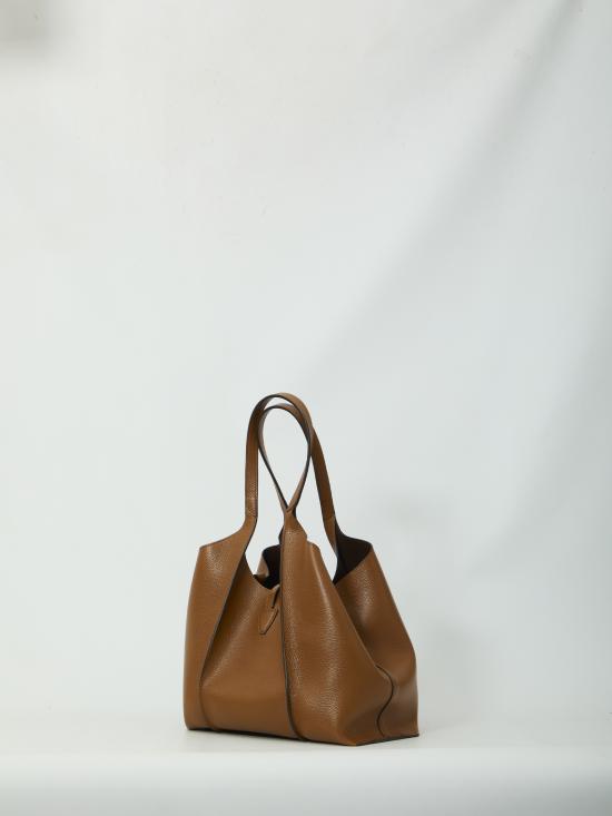 26FW 토즈 T 타임리스 쇼퍼 백 스몰 XBWTSBA0200XSOS600 Light grey - TODS