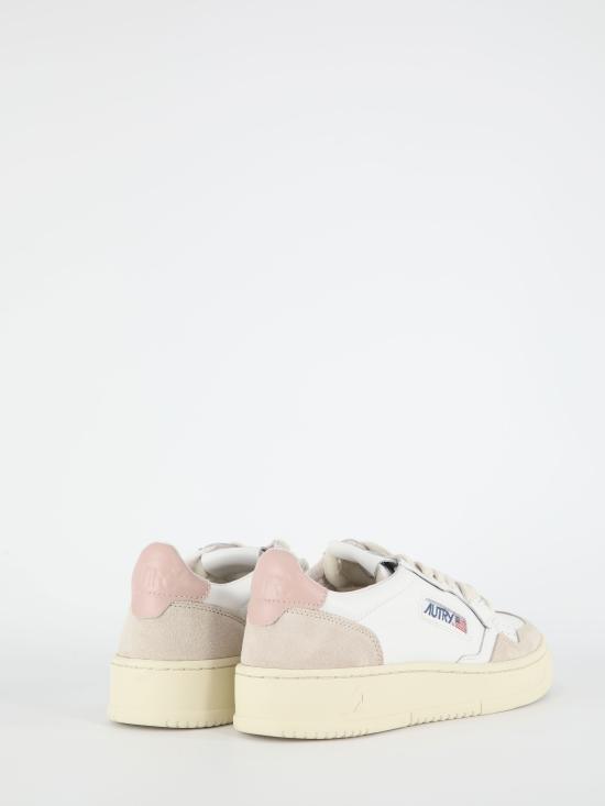 26FW 오트리 메달리스트 로우 레더 스니커즈 AULWLS37 Off white - AUTRY