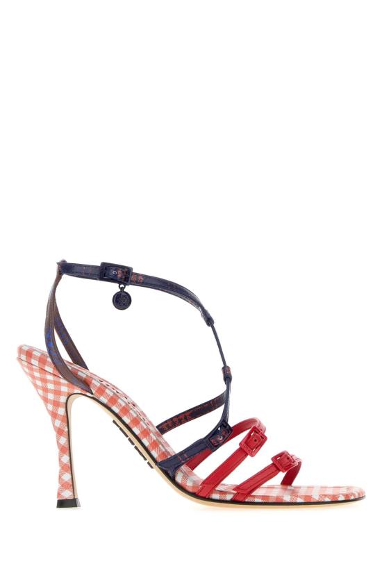 26FW 로에베 샌들 LNCM465X09 MULTICOLOR PRINTED