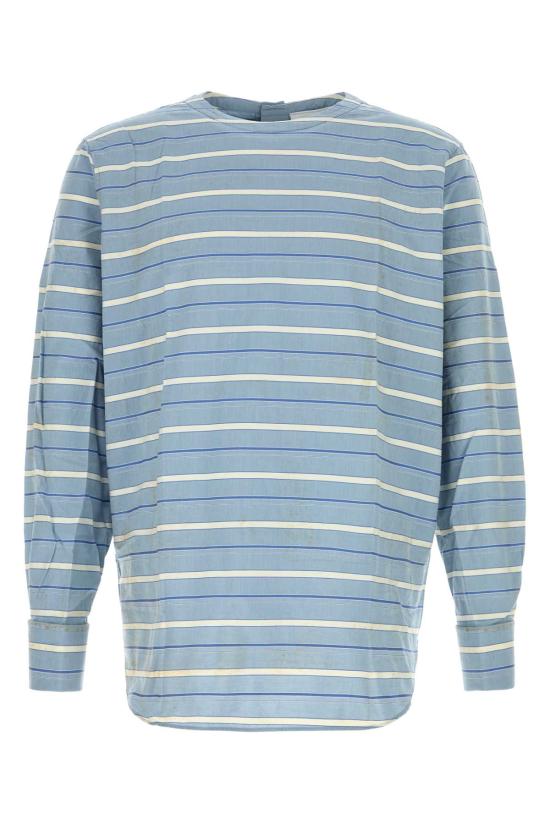 26FW 프라다 긴팔 셔츠 UCN696SOOO6126 F0012 STRIPPED