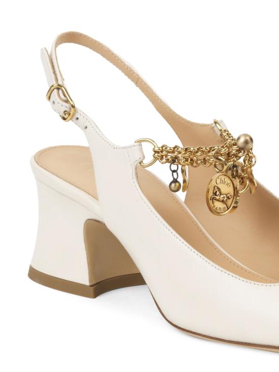 25FW 끌로에 힐/펌프스 25A11VRI 122 WHITE - CHLOE