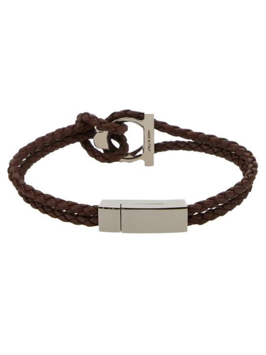 26FW 살바토레 페라가모 브레이슬릿 712418 770141002 BROWN - SALVATORE FERRAGAMO