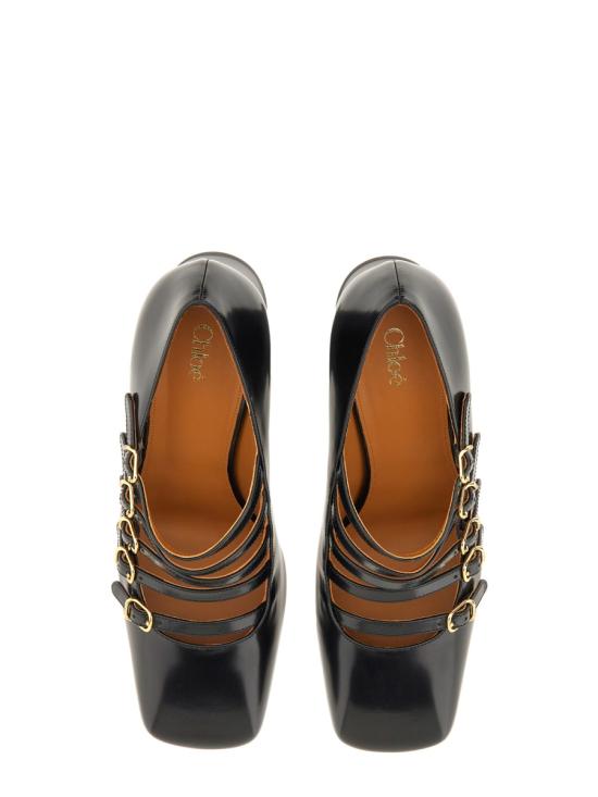25FW 끌로에 힐/펌프스 C25A11COL 001 BLACK - CHLOE