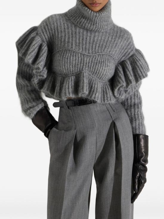 26FW 엘리자베타프랜치 스웨터 MK43T67E2431 GREY - ELISABETTA FRANCHI