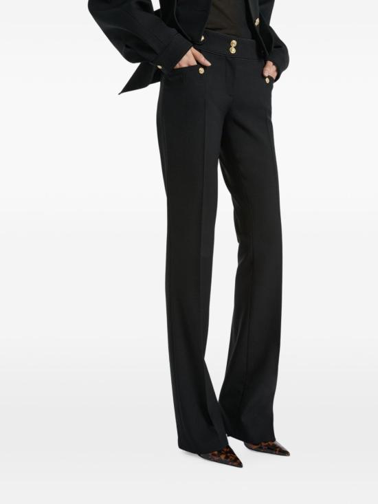 26FW 발망 스트레이트 팬츠 PA00000000650PA BLACK - BALMAIN