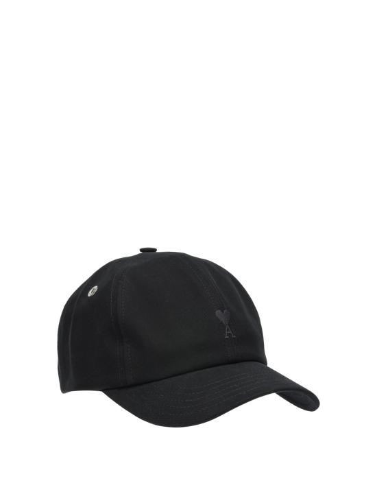 아미 코튼 ADC 자수 볼캡 UCP265AW0041001 BLACK - AMI