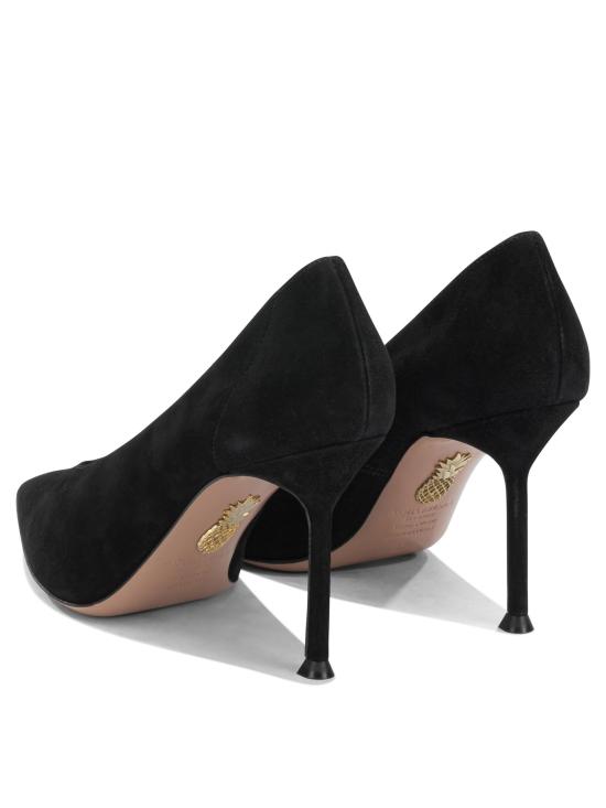26FW 아쿠아주라 힐/펌프스 VTRMIDP0SUE000 BLACK - AQUAZZURA
