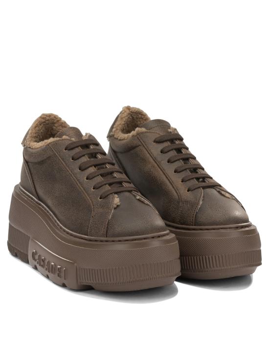 26FW 카사데이 스니커즈 2X924Z0711GYPEKC037 BROWN - CASADEI