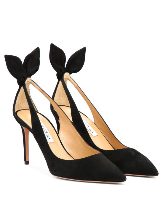 26FW 아쿠아주라 힐/펌프스 DENMIDP0SUE000 BLACK - AQUAZZURA