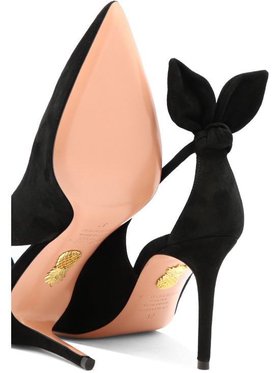 26FW 아쿠아주라 힐/펌프스 DENMIDP0SUE000 BLACK - AQUAZZURA