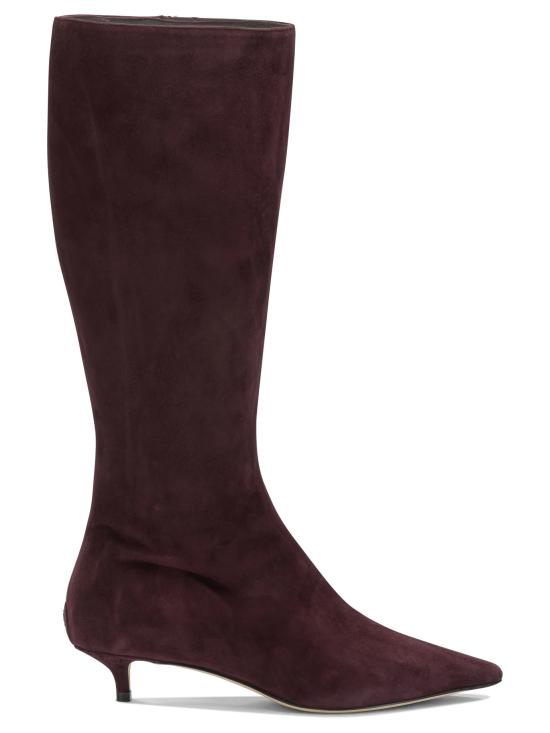 26FW 지미추 부츠 AMISKB35SUEDEEPMERLOT BORDEAUX