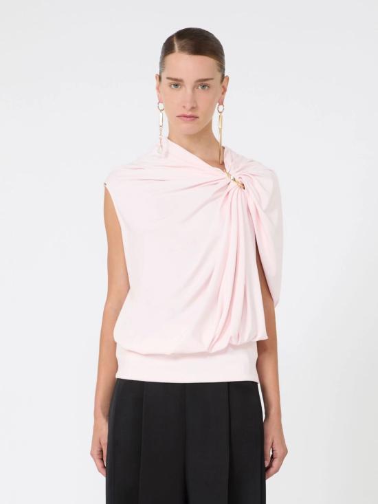 26FW 스포트막스 반팔 티셔츠 2622946021600001 BEIGE - SPORTMAX