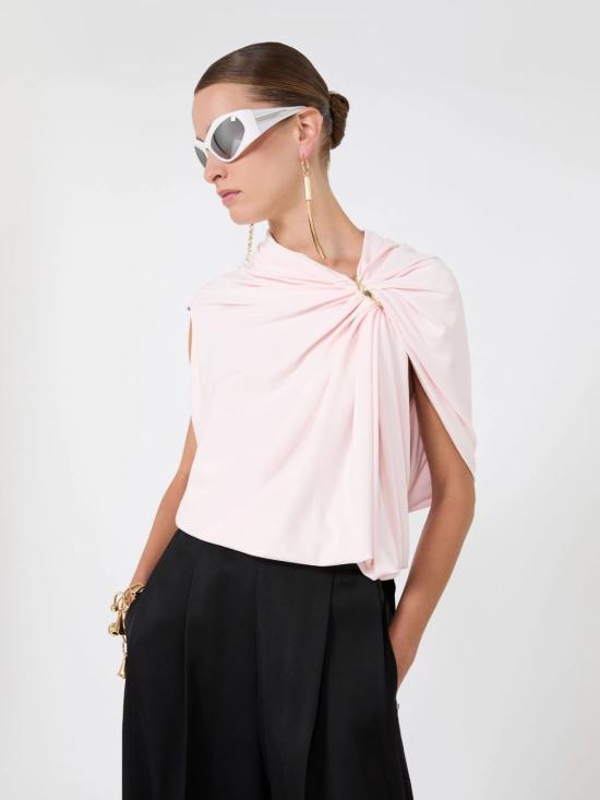 26FW 스포트막스 반팔 티셔츠 2622946021600001 BEIGE - SPORTMAX