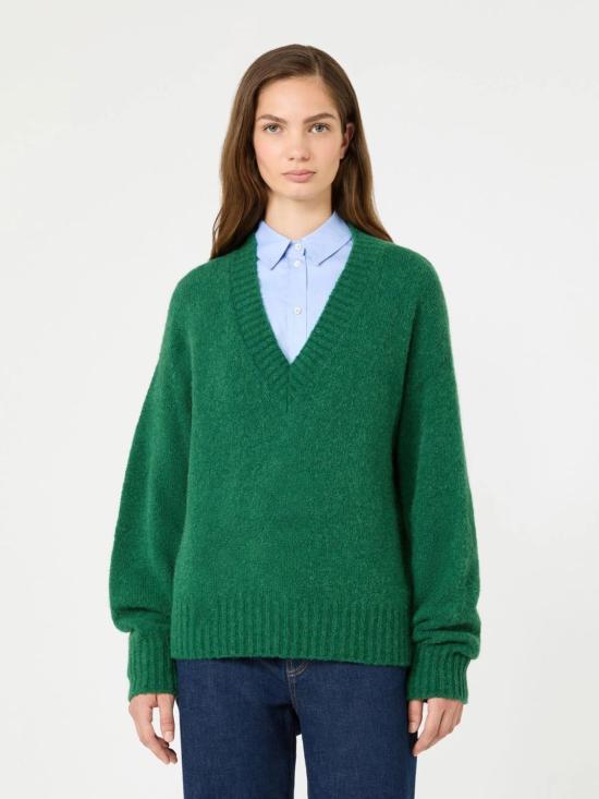 26FW 위켄드막스마라 스웨터 2625366162600004 DARK GREEN - WEEKEND MAX MARA