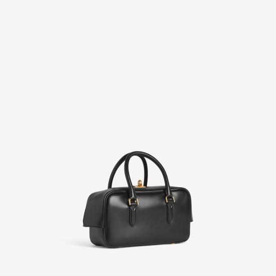26FW 발렌시아가 르 셋 볼링백 스몰 A0001P2ACRT 1053 BLCKMUSCAD - BALENCIAGA