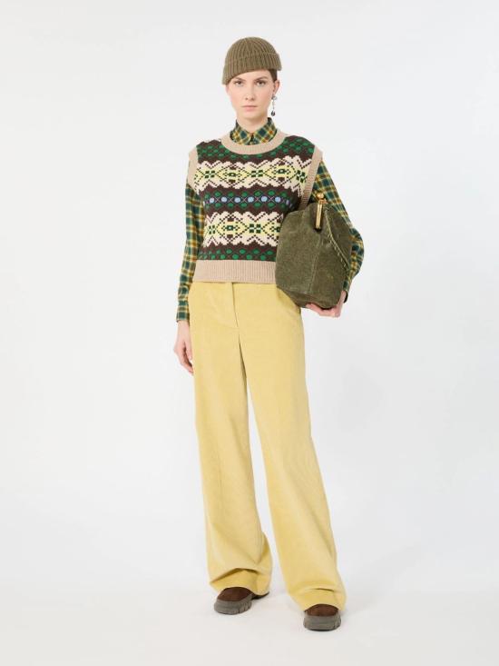 26FW 위켄드막스마라 베스트 2625356032600003 GREEN - WEEKEND MAX MARA