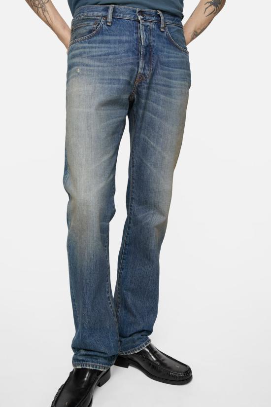 26FW 아크네 스튜디오 1996M 레귤러 핏 데님 팬츠 B00494 863 MIDBLUE - ACNE STUDIOS