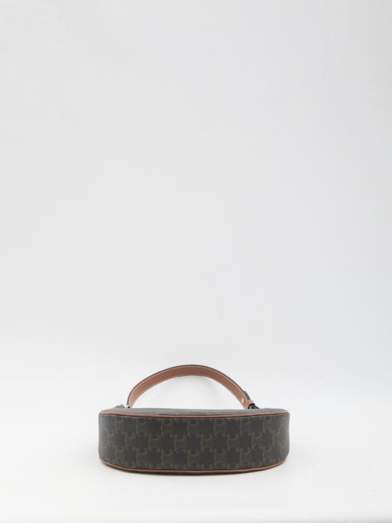 26FW 셀린느 아바 트리옹프 캔버스 카프스킨 백 193952BZJ 04LU TAN - CELINE