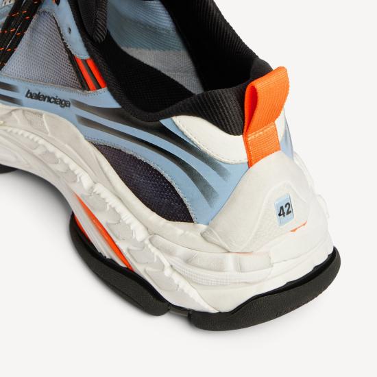26FW 발렌시아가 트리플 S.2.0 그래디언트 스니커즈 865849WTR2G 4917 BLUEWHTBLK - BALENCIAGA