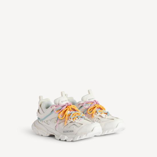 26FW 발렌시아가 트랙 트레일 레이스 스니커즈 800590WTRHK 9745 WHTORNGBLU - BALENCIAGA