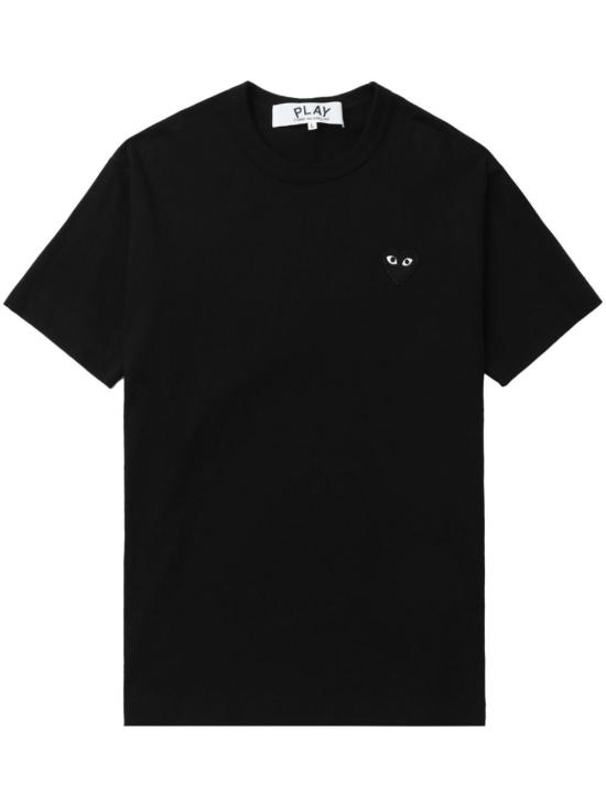 26FW 꼼데가르송 반팔 티셔츠 AXT064051 BLACK