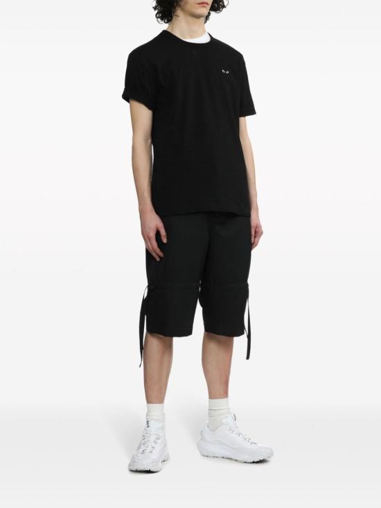 26FW 꼼데가르송 반팔 티셔츠 AXT064051 BLACK - COMME DES GARCONS