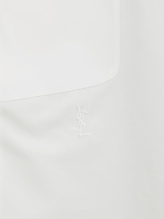 26FW 생로랑 긴팔 셔츠 A001PYY271W 9000 BANC - SAINT LAURENT