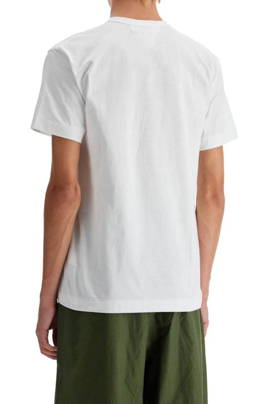 26FW 꼼데가르송 반팔 티셔츠 AXT108051 WHITE - COMME DES GARCONS