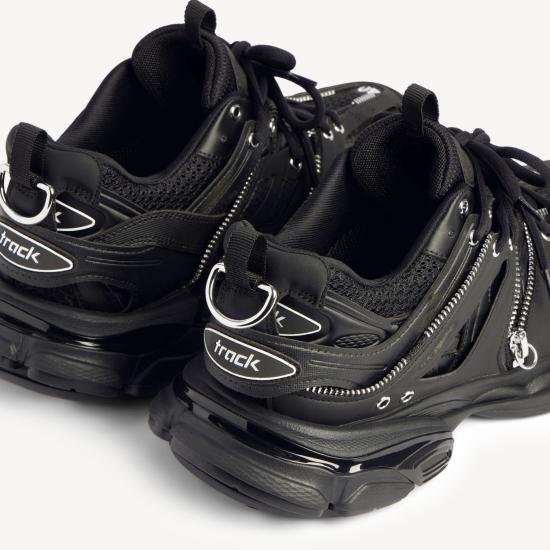 26FW 발렌시아가 트랙 스니커즈 542023WTKZM 1018 BLACKSILVE - BALENCIAGA