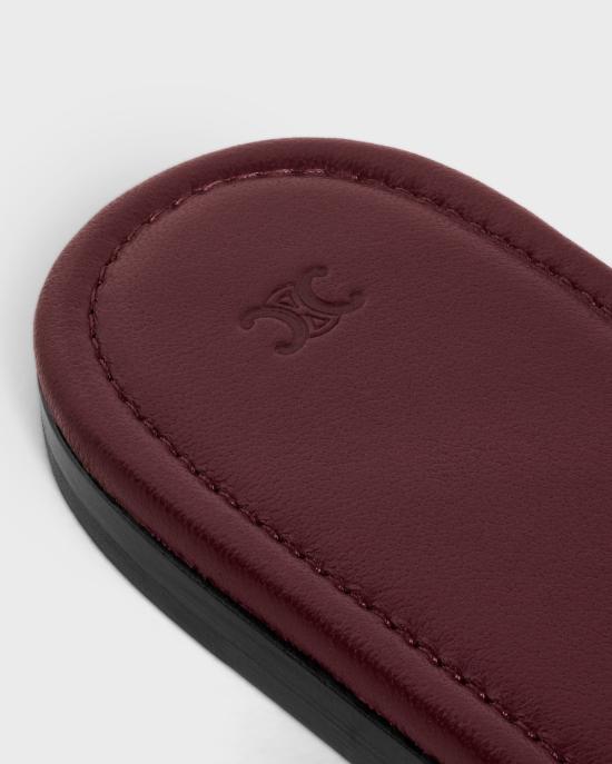 26SS 셀린느 샌들 36663568C 28BD BURGUNDY - CELINE