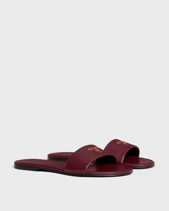 26SS 셀린느 샌들 36663568C 28BD BURGUNDY
