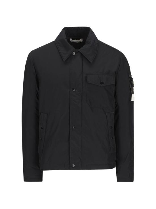 26FW 스톤 아일랜드 마이크로 랩스 다운 코치 자켓 L2S154100022S0A26 V0029 BLACK