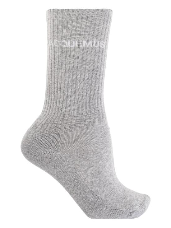 26FW 자크뮈스 양말 21HACU00003AY00 920 MEDIUMGREY - JACQUEMUS
