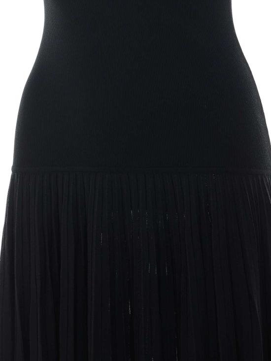 26SS 알라이아 미디 원피스 AA9R2937K219C995 BLACK - ALAIA