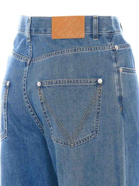 26SS 보테가베네타 스트레이트 팬츠 862817V6SL04300 BLUE - BOTTEGA VENETA