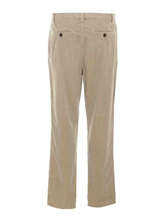 26FW 브루넬로 쿠치넬리 스트레이트 팬츠 M280NS1050C6333 BEIGE - BRUNELLO CUCINELLI