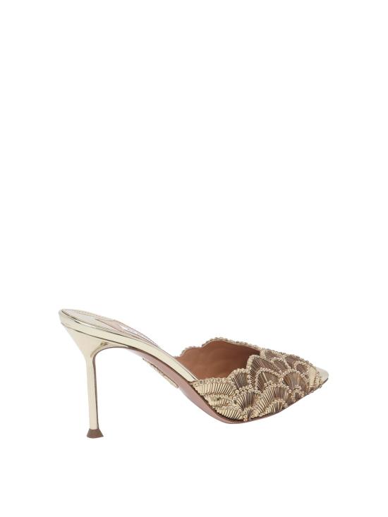26SS 아쿠아주라 샌들 CSOMIDM0ESYSOG GOLD - AQUAZZURA