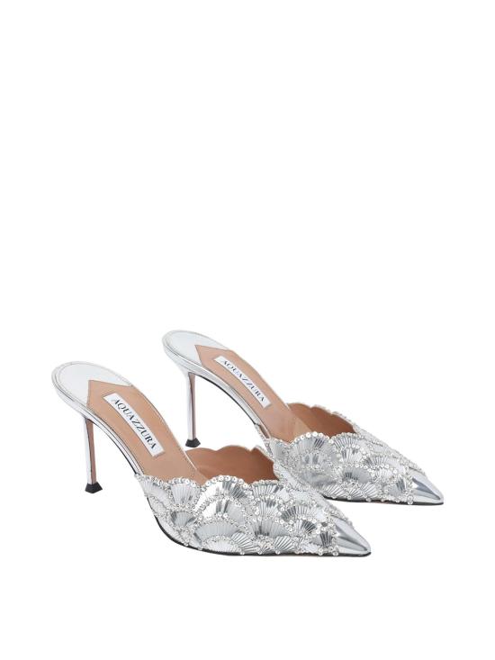 26SS 아쿠아주라 샌들 CSOMIDM0ESYCCC SILVER - AQUAZZURA