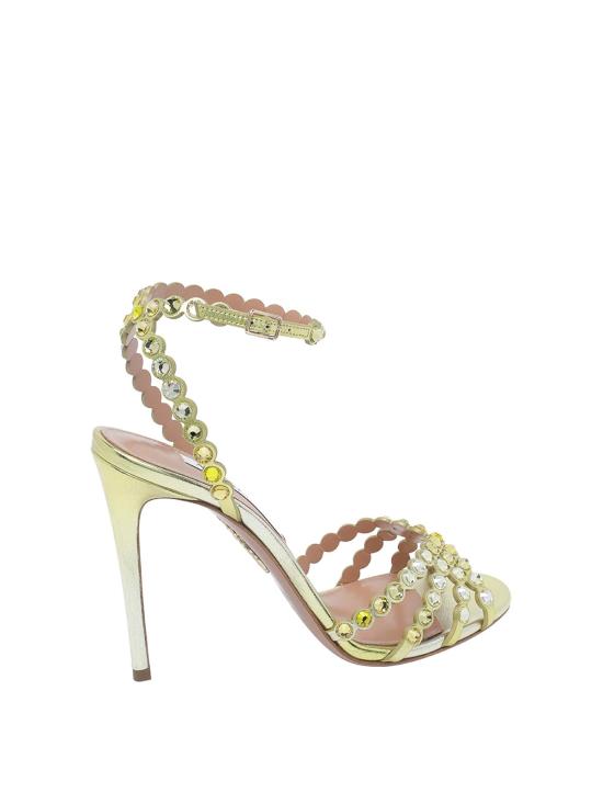 26FW 아쿠아주라 힐/펌프스 TQLHIGS0DNLDIS GREEN - AQUAZZURA