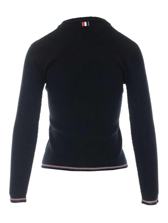 26FW 톰브라운 스웨터 FKC720AY1055001 BLACK - THOM BROWNE