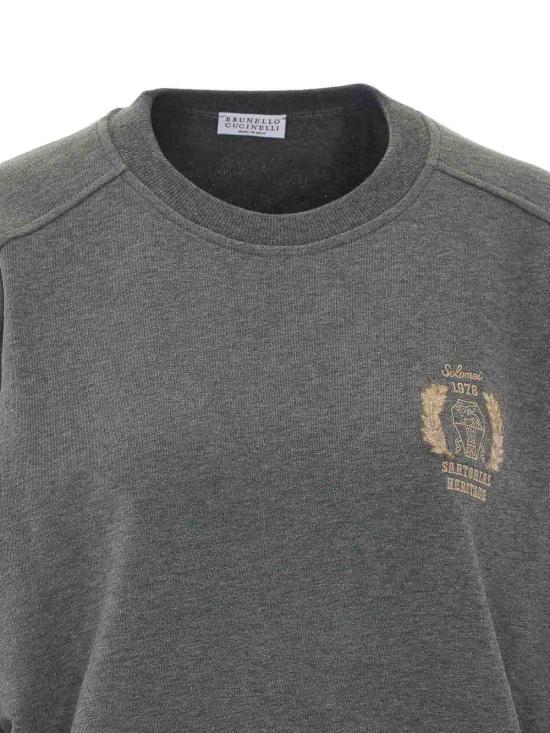 26FW 브루넬로 쿠치넬리 스웨터 MN05NB2X00C8125 GREY - BRUNELLO CUCINELLI