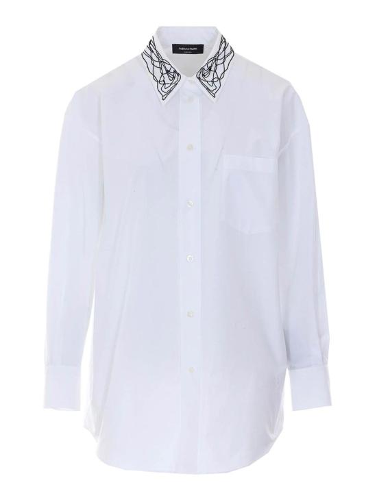 26SS 파비아나 필리피 반팔 티셔츠 CAD216F416M269VR1 WHITE