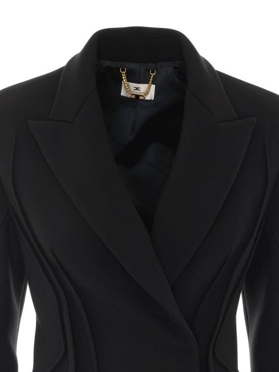 26SS 엘리자베타프랜치 자켓 CP00466E2110 BLACK - ELISABETTA FRANCHI