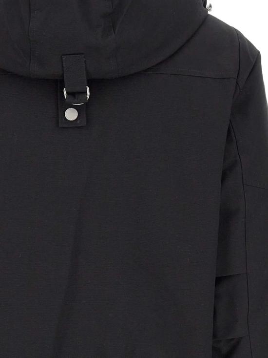 26FW 무스너클 오리지널 데비 시어링 트림 봄버 재킷 M35LB002S1001 BLACK - MOOSE KNUCKLES